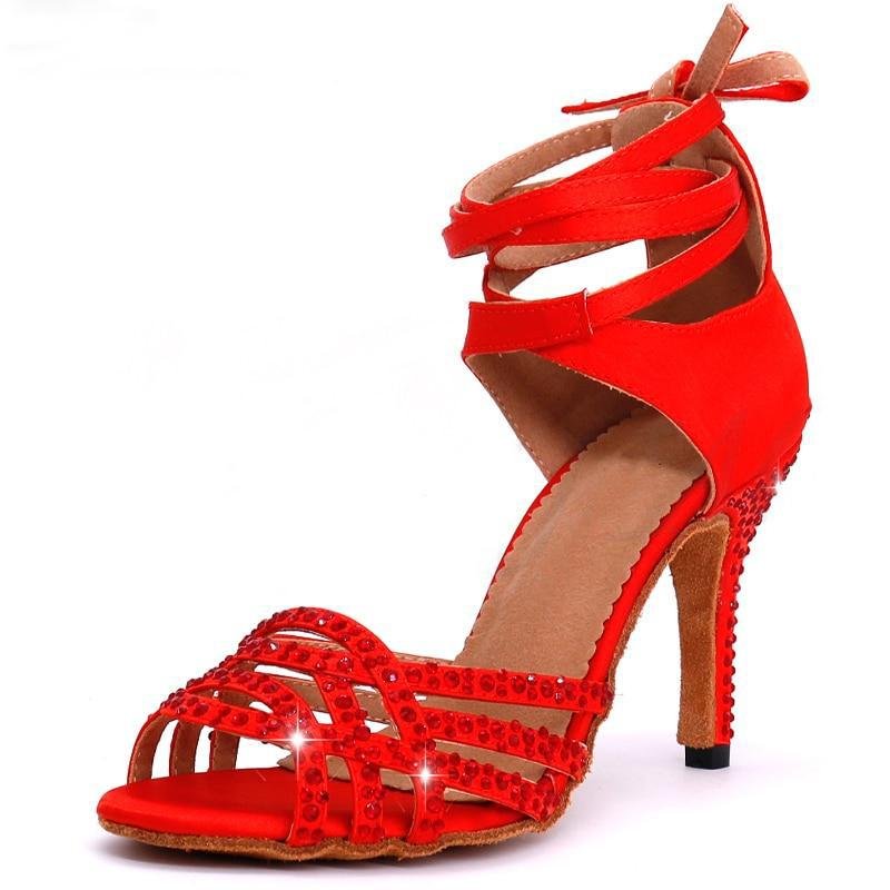 scarpe da ballo rosse