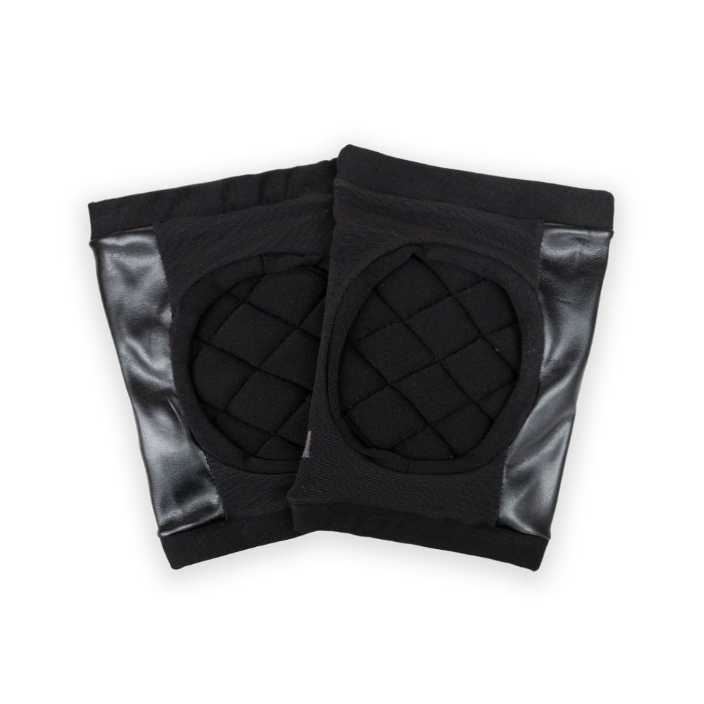 GOLDEN QUILTED KNEEPADS - GRIPPY VINYL BACK WITH STRETCH FABRIC AND PA ...