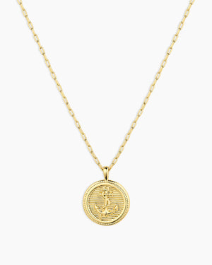 Anchor Coin Necklace - Rivet Collective