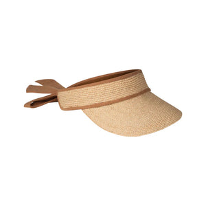 Grove Visor - Natural/Cinnamon - Rivet Collective