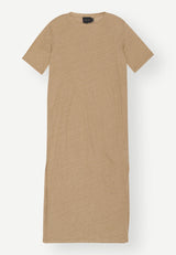 Jannet T-shirt Dress - Sand