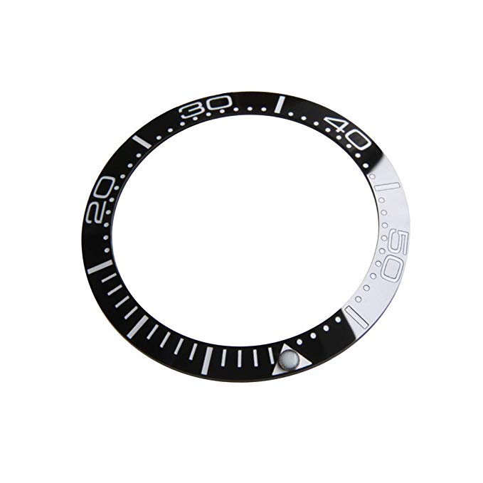 Watch Ceramic Bezel Insert for Omega Seamaster Planet Ocean 007 41mm A -  A2Zwatchparts