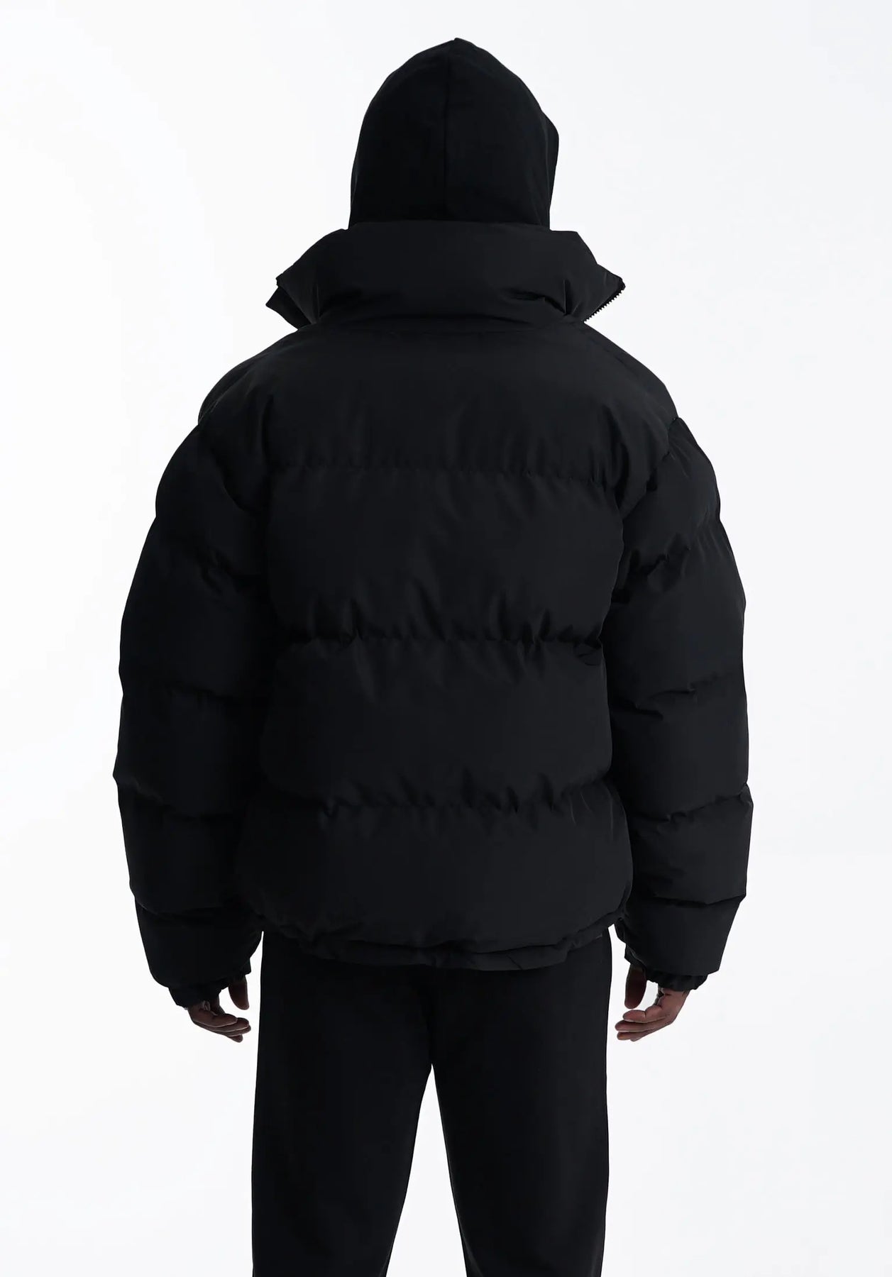 Puffer Jacket - Black#N#– Straight Outta Cotton