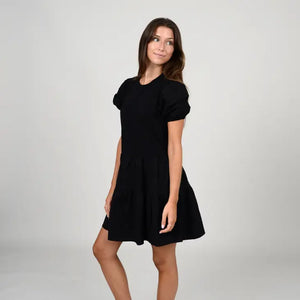 Tamara Jersey Poplin Combo dress - Opal Boutique