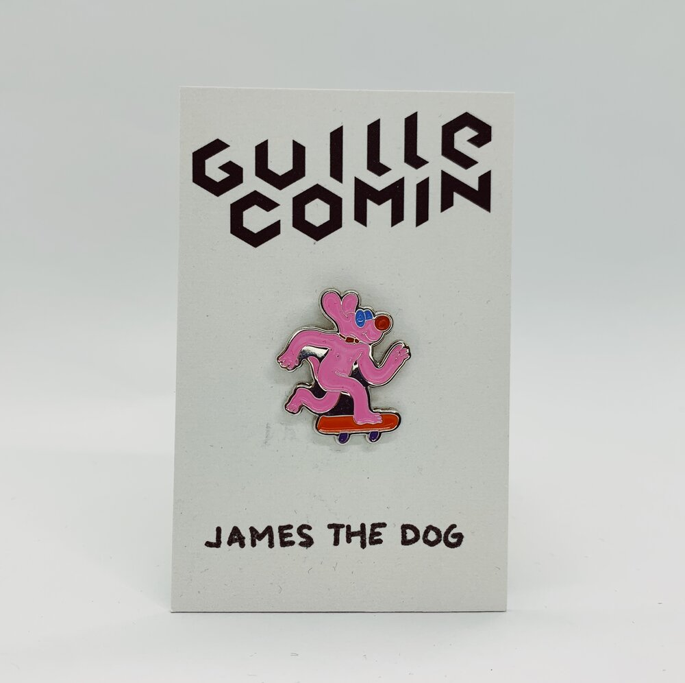 James the Dog Pin