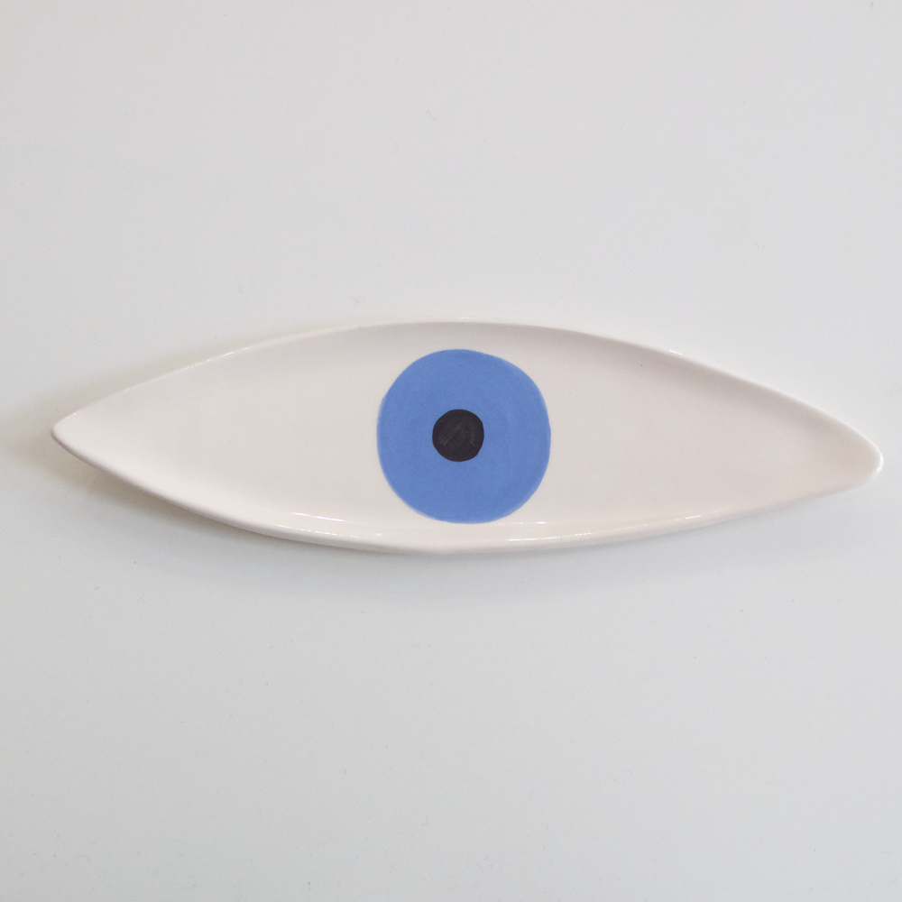 Eye Plate - Light Blue