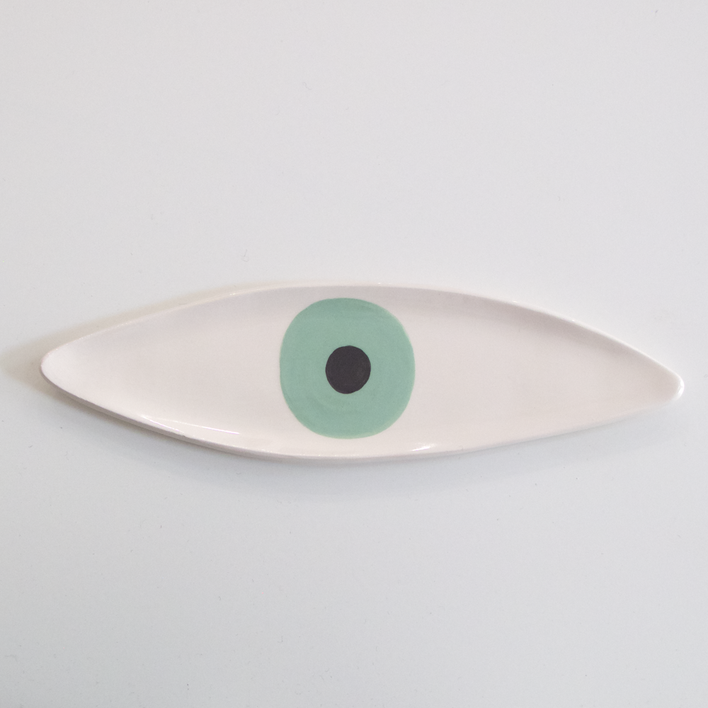Eye Plate - Light Green