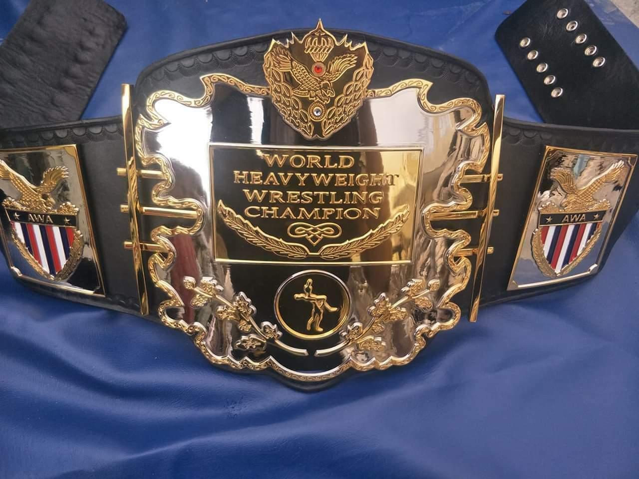 awa world heavyweight championship replica