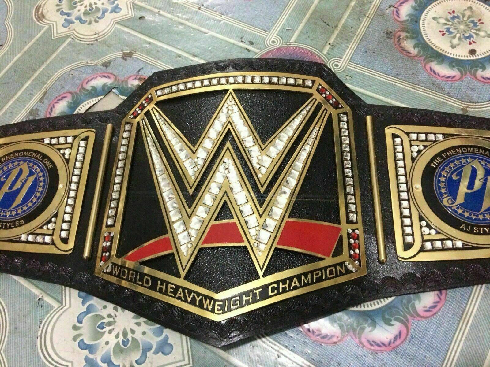WWE WORLD HEAVYWEIGHT AJ STYLES Championship Title Belt | Zees Belts