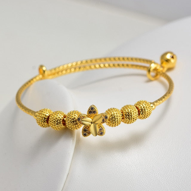 ladies gold bracelets and bangles