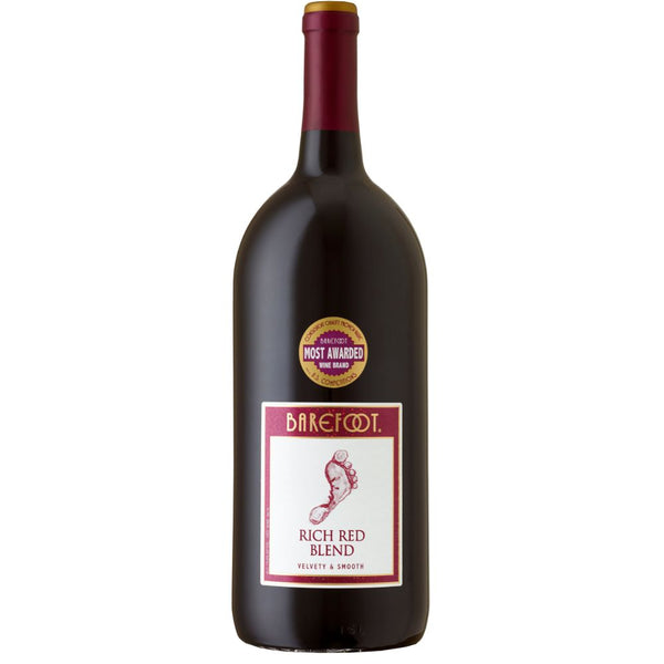 BAREFOOT RICH RED BLEND 1.5L