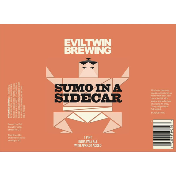 EVIL TWIN SUMO IN A SIDECARE 4PK 16OZ 16oz4pk