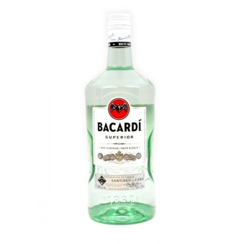 BACARDI SILVER LIGHT (SUPERIOR) 80@ RUM 1.75L