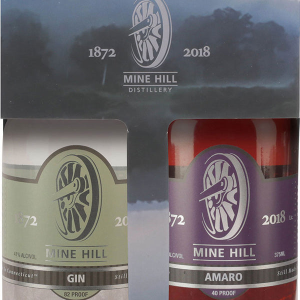 MINE HILL GIN AMARO GIFT PACK 375mL