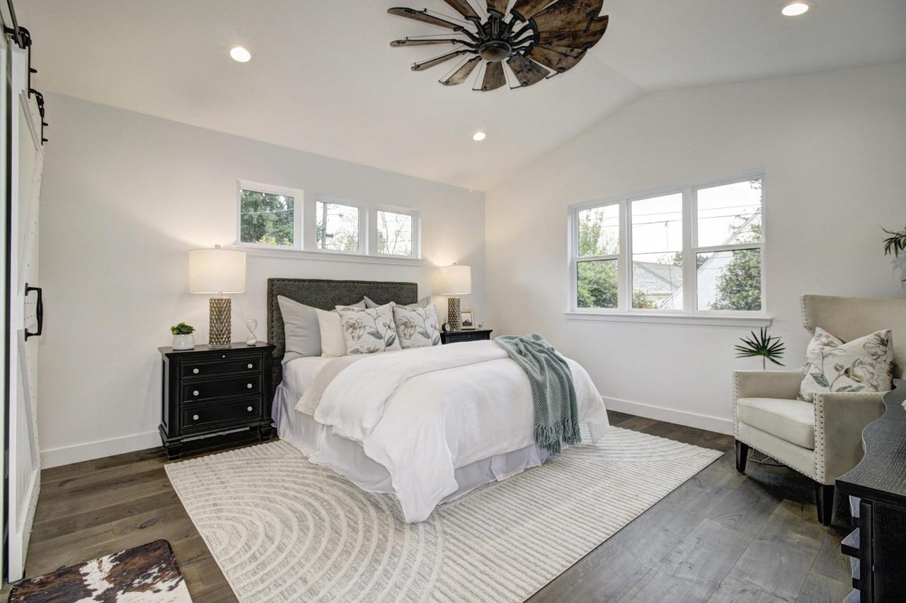 Premiere Home Staging Projects | Master bedroom interior design idea - 54 St, Sacramento