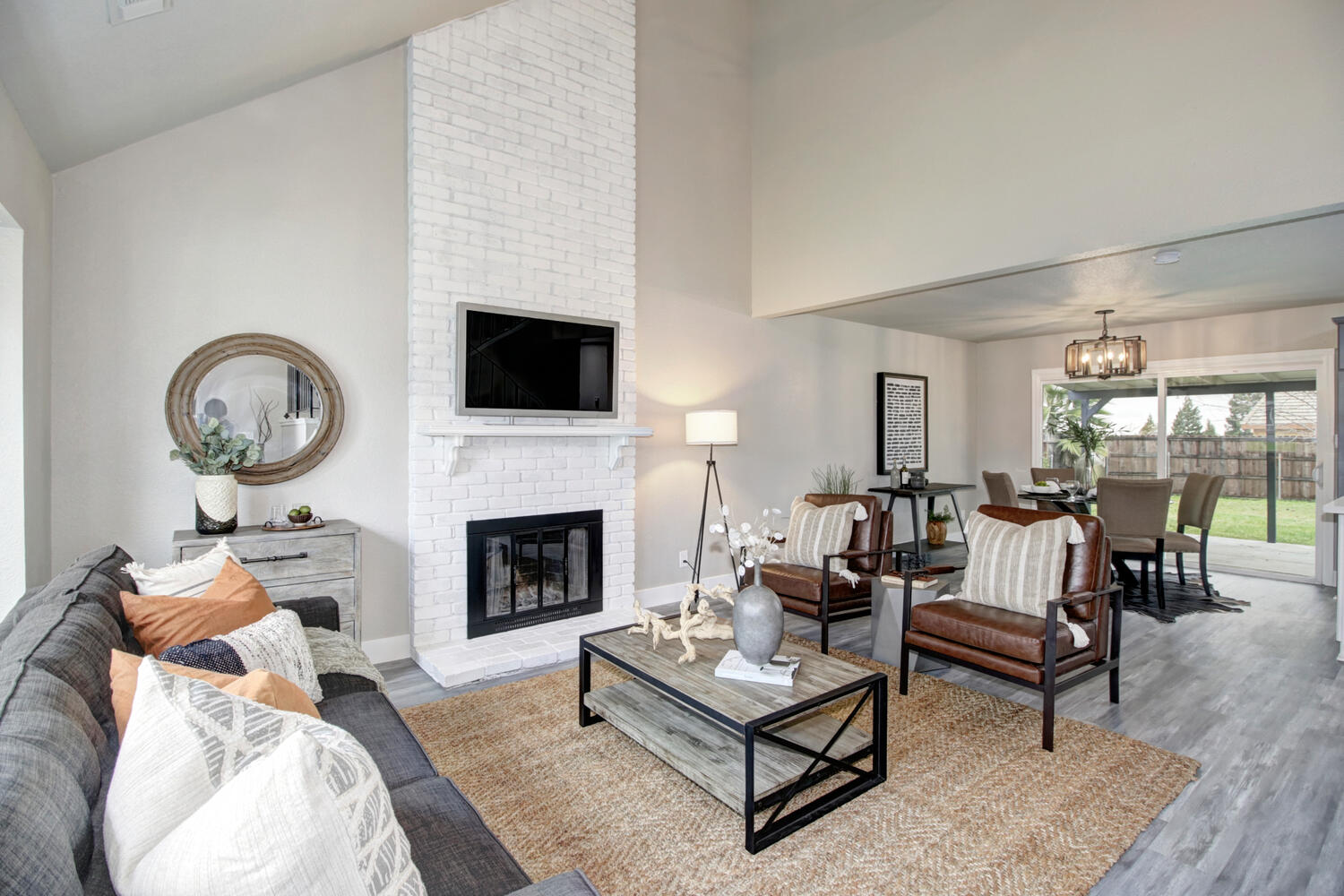 Premiere Home Staging Projects | Living room - Mesa Verde Circle, Rocklin