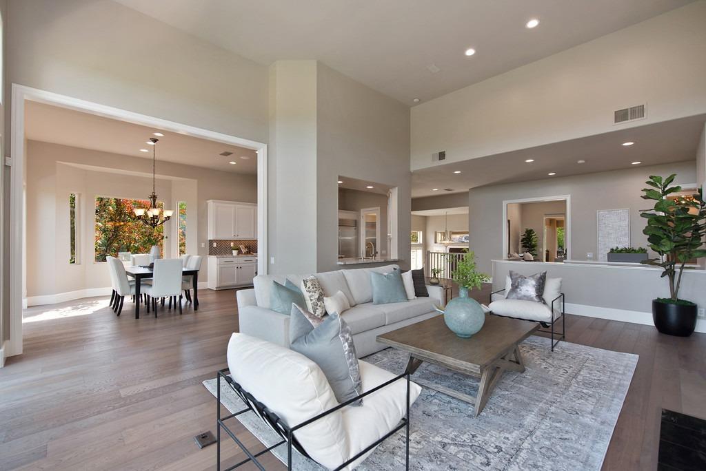 Premiere Home Staging Projects | Living room interior design idea - Bantry Pl, El Dorado Hills