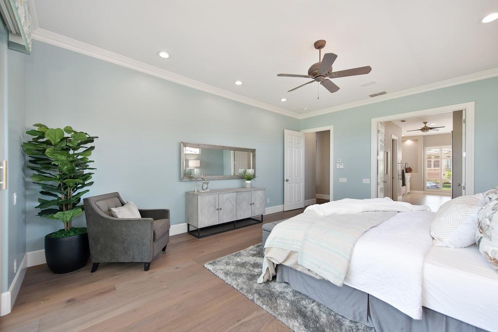 Premiere Home Staging Projects | Master bedroom interior design idea - Bantry Pl, El Dorado Hills