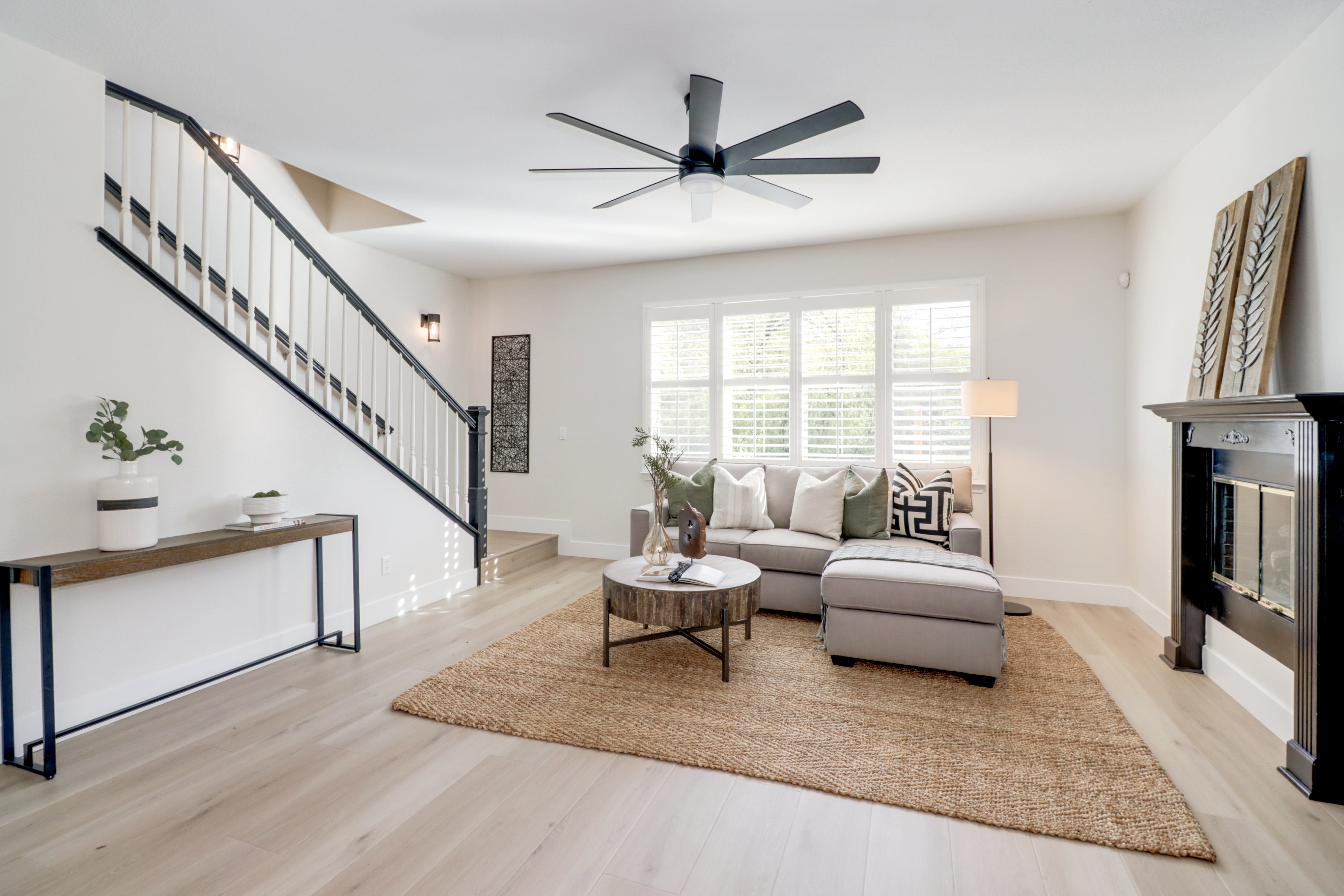 Premiere Home Staging Projects | Living room interior design idea - Barton Rd, Granite Bay