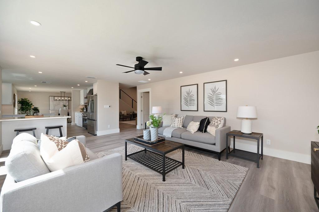 Premiere Home Staging Projects | Living room interior design idea - Los Alamos Way, Sacramento