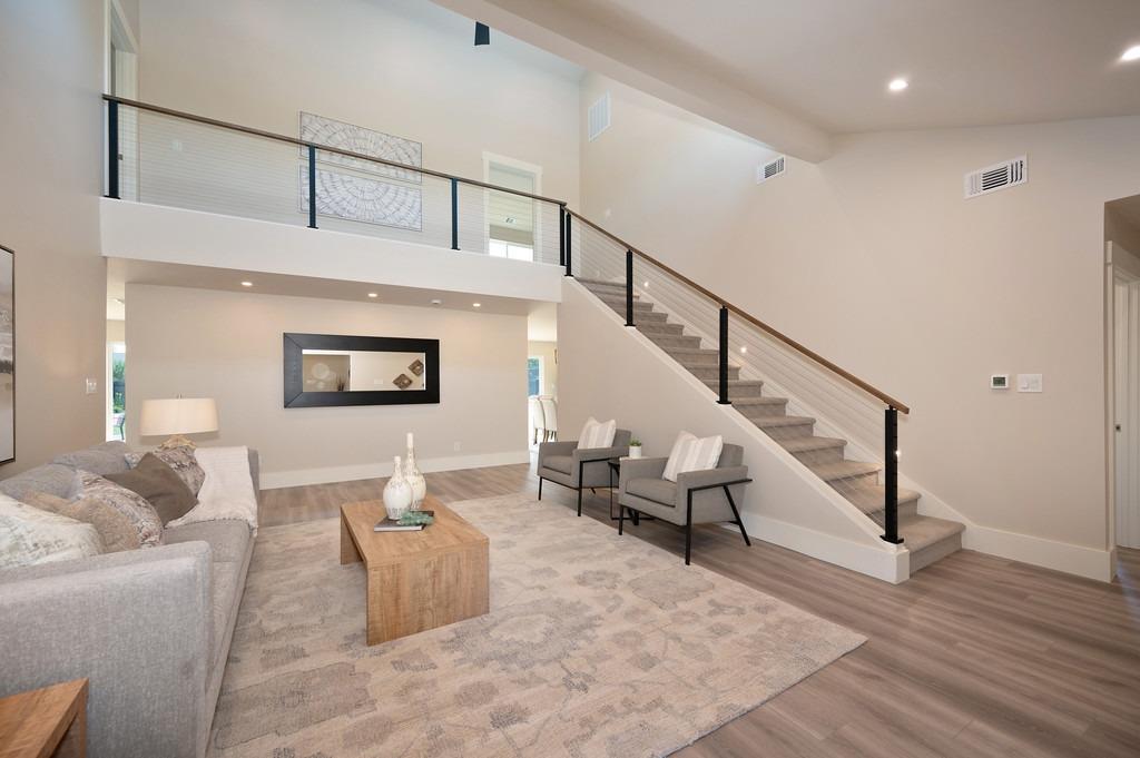 Premiere Home Staging Projects | Living room interior design idea - Los Alamos Way, Sacramento