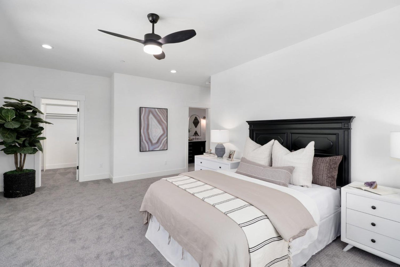 Premiere Home Staging Projects | Bedroom interior design idea - McAllen Dr, Loomis