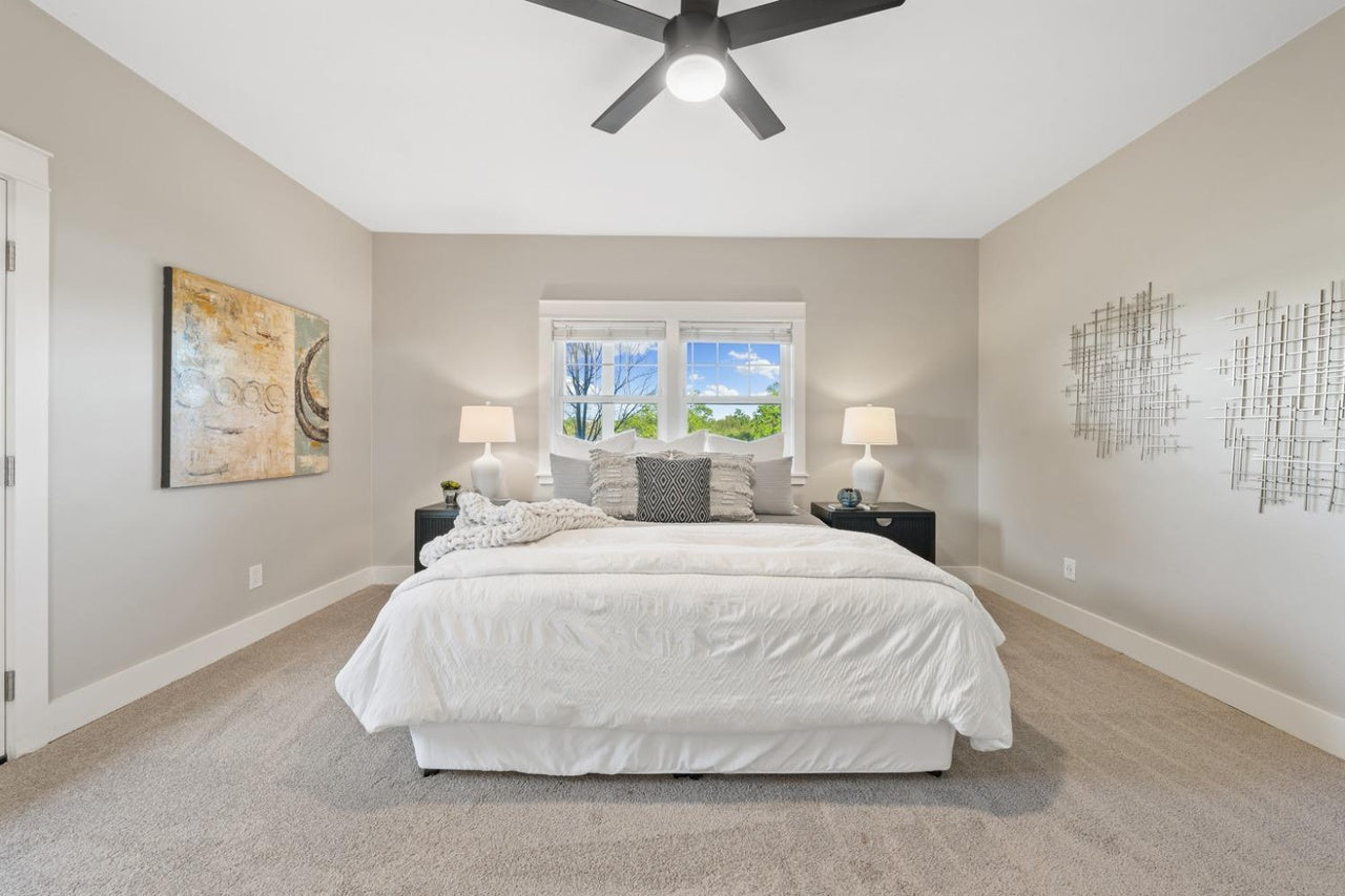 Premiere Home Staging Projects | Primary bedroom interior design idea - Old Orchard Ln, Loomis