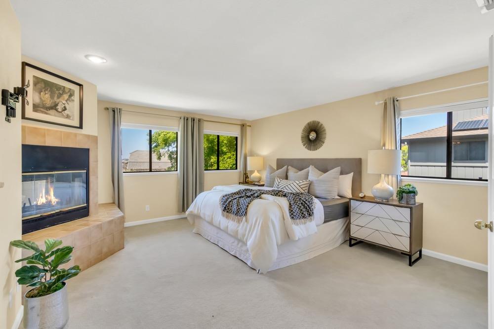 Premiere Home Staging Projects | Master bedroom interior design idea - Platt Cir, El Dorado Hills