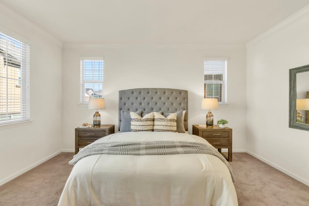 Premiere Home Staging Projects | Master bedroom interior design idea - Ryland Dr, El Dorado Hills