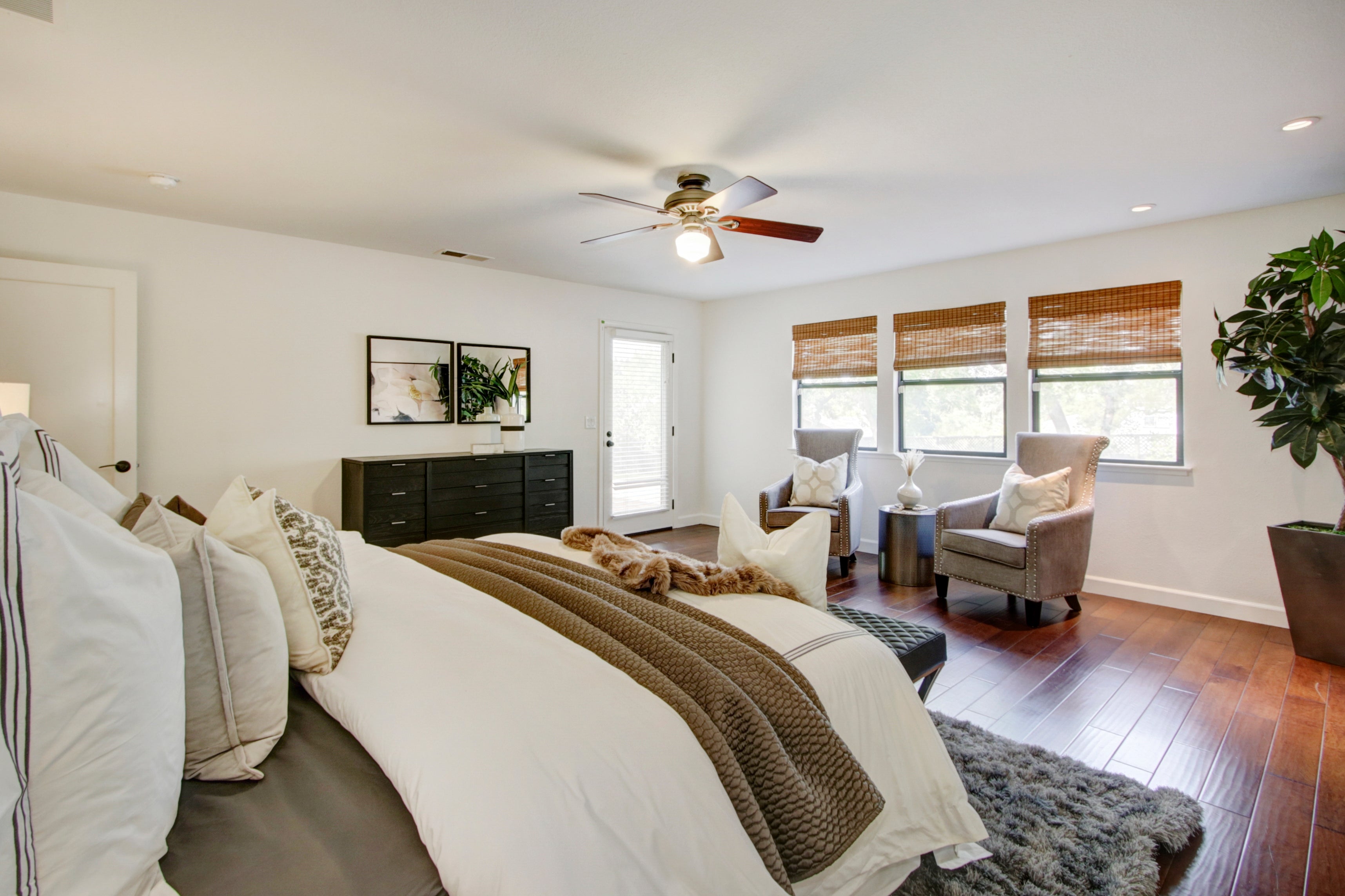 Premiere Home Staging Projects | Master bedroom interior design idea - Telegraph Hl, El Dorado Hills