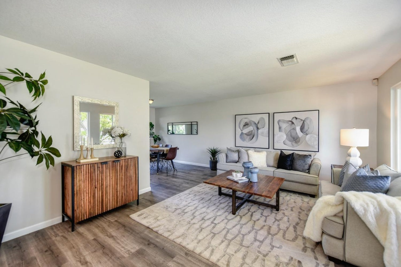 Premiere Home Staging Projects | Living room interior design idea - Twin Oaks Ave, Citrus Heights