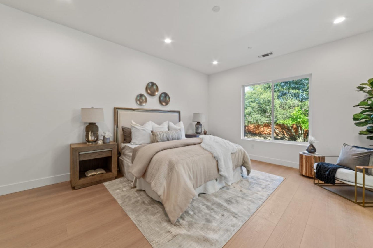 Premiere Home Staging Projects | Primary bedroom interior design idea - Winding Ln, Rocklin