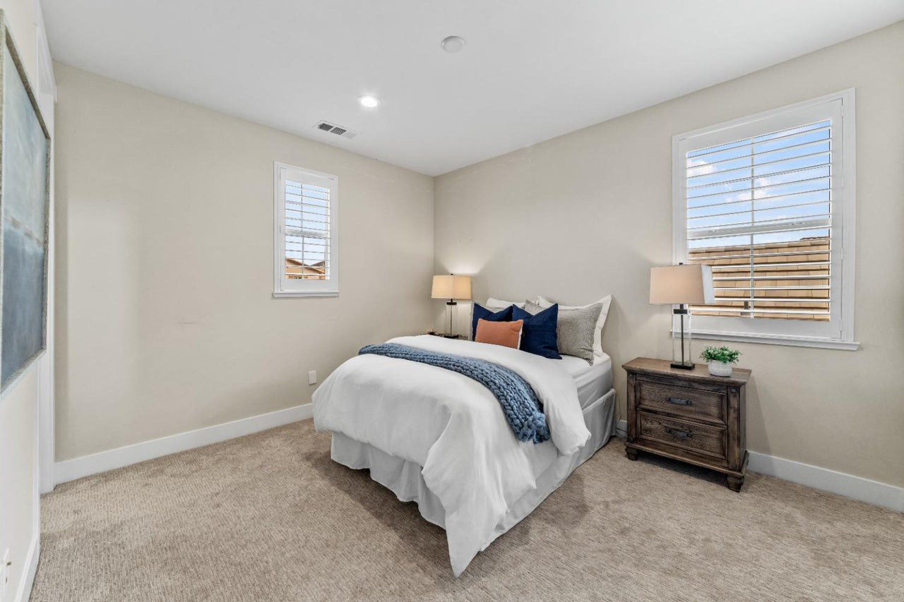 Premiere Home Staging Projects | Guest bedroom interior design idea - Wyeth Ct, El Dorado Hills