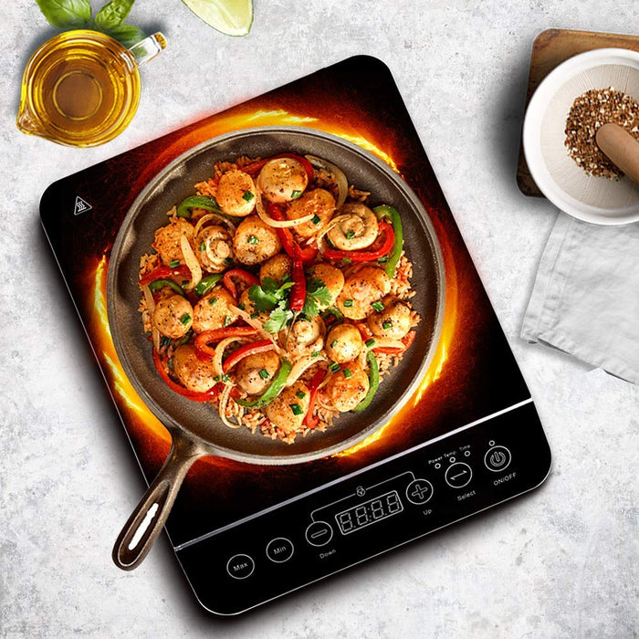 Cusimax 1800w Portable Induction Cooktop Countertop Burner 10 2 Inch S