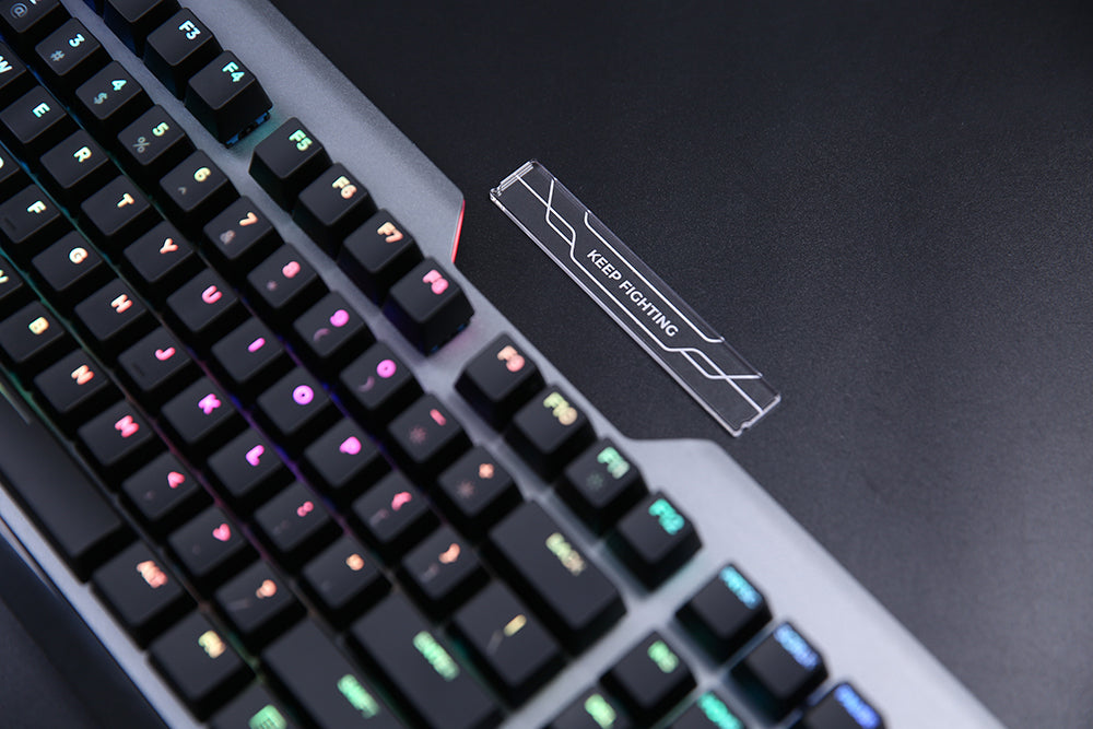 DAREU EK925 II Fully Customized RGB LED Aluminium Alloy Mechanical Gaming Keyboard with Zero-Compromise Switch