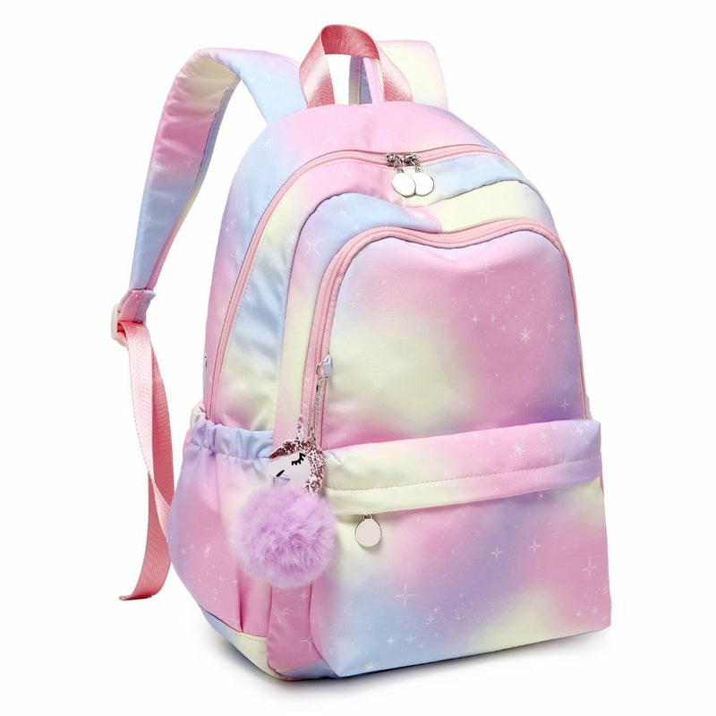 Kids Popular School Bags & Backpacks NZ for Girls-Pink Star| Happy Kid