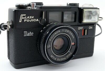Fujica Flash Date Camera W Fujinon F 2 8 38mm Lens Point Shoot 5597 Analogcamera Jp