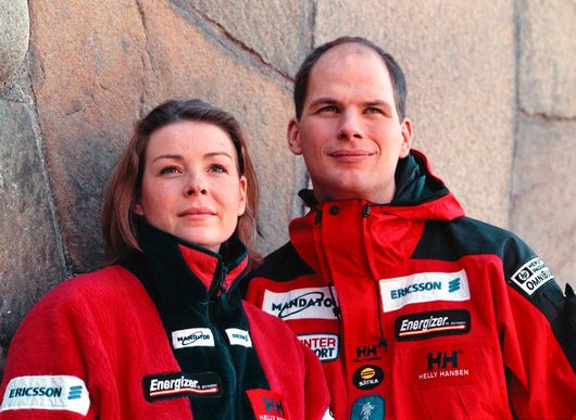 Göran Kropp and Renata Chlumska