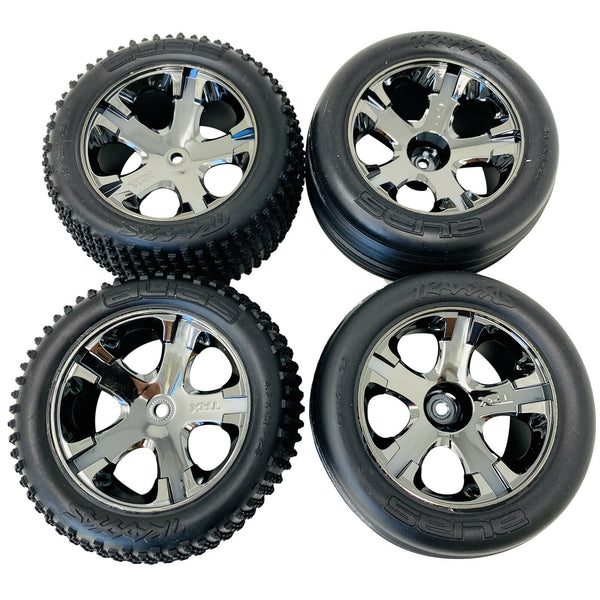 traxxas rustler wheels