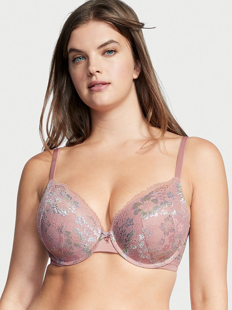 Very Sexy Unlined Demi Strappy Cutout Bra