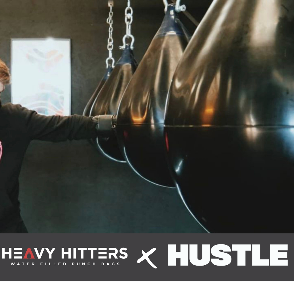Hustle Boxing x Heavy Hitters Aqua Bags