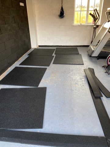 Home Gym Setup 20mm Rubber Floor