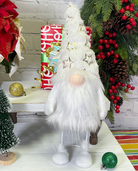 Christmas Gnome Plush w/ LED light (white hat) Home Décor