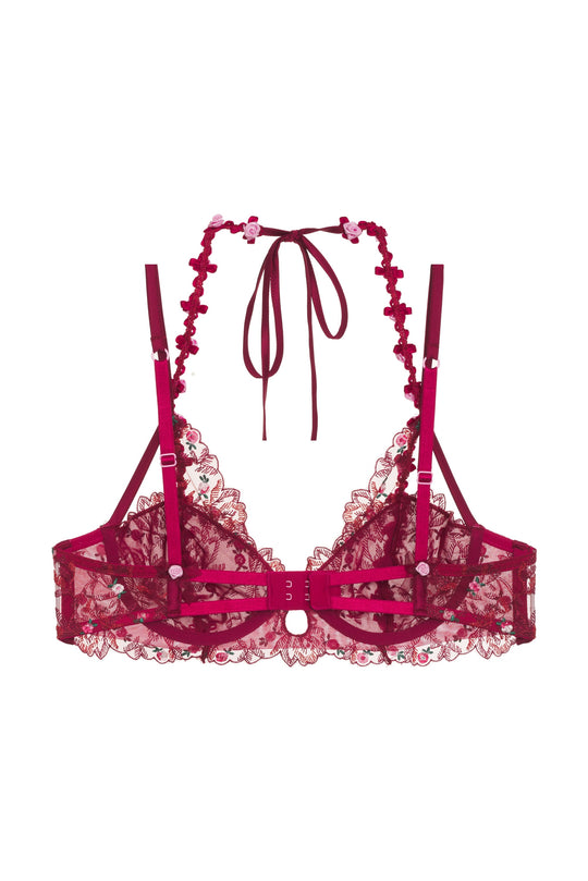 Colette Embroidery Underwire Bra | For Love & Lemons