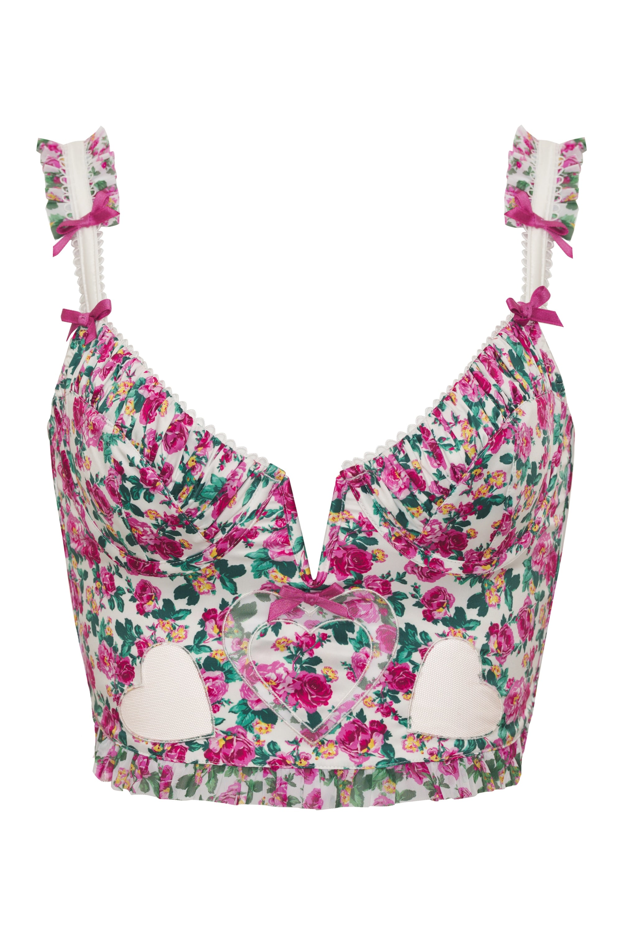 Heart Bloom Bustier | For Love & Lemons