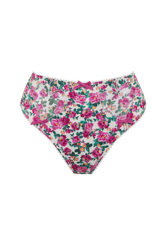 Heart Bloom High-waist Panty | For Love & Lemons