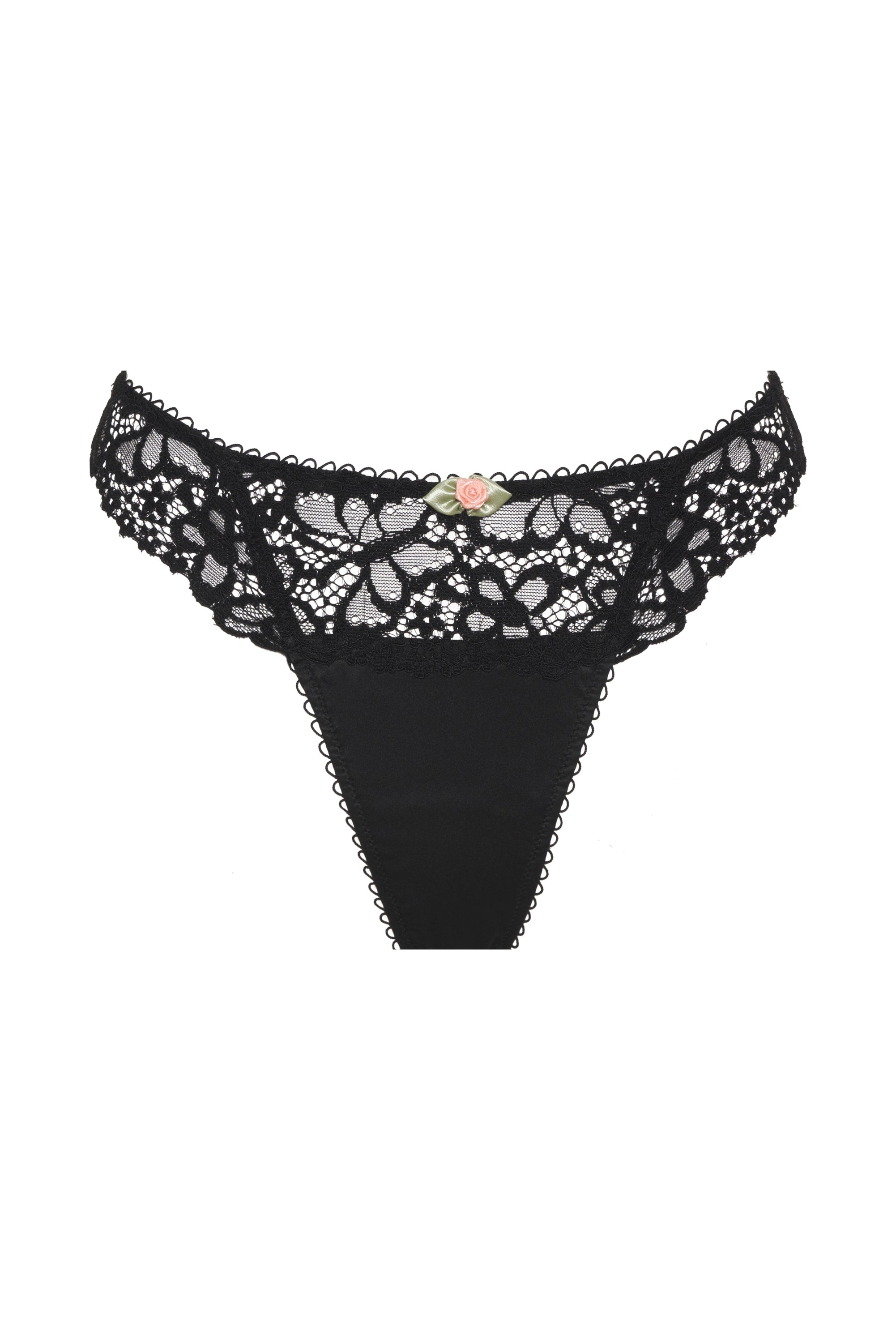 Butterfly Lace Thong Panty