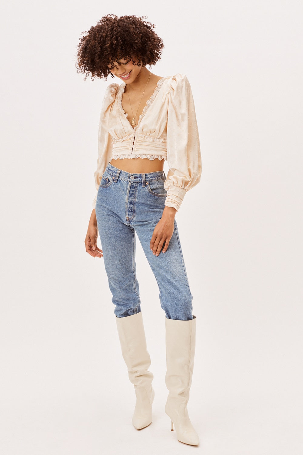 Natalie Crop Top – For Love & Lemons