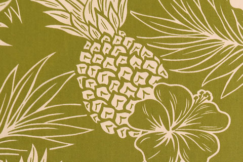 pineapple print fabric