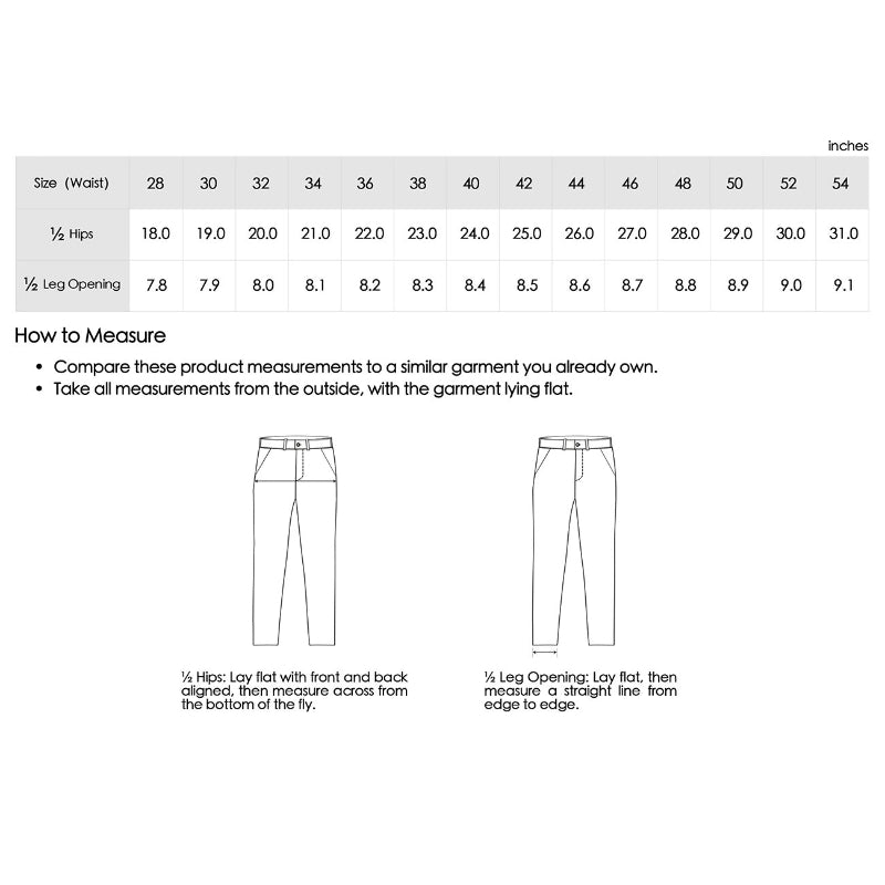 Pants size